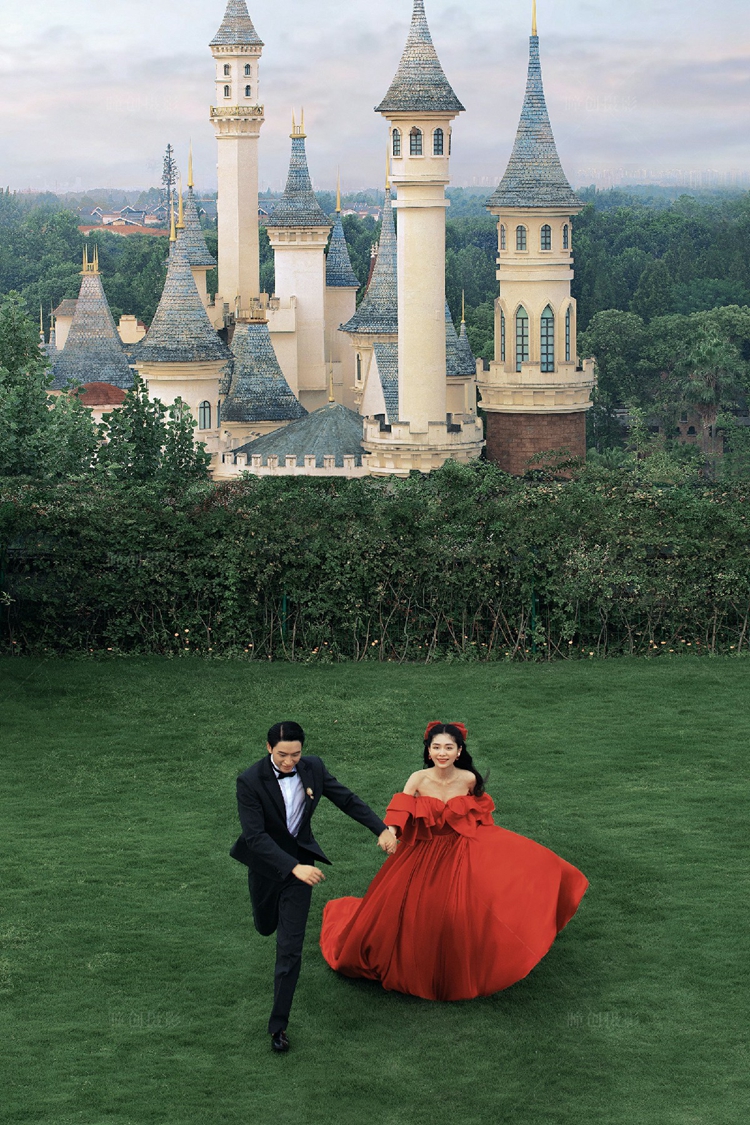 洛可可公主的奇幻城堡_成都婚纱摄影