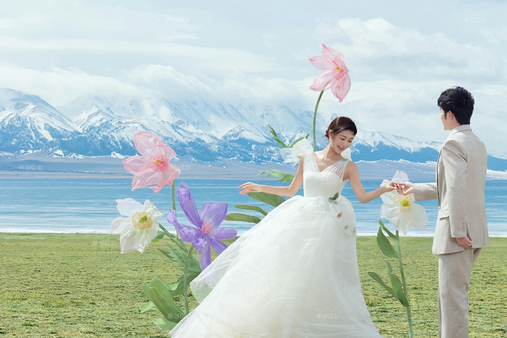 藏在花儿里_成都婚纱摄影