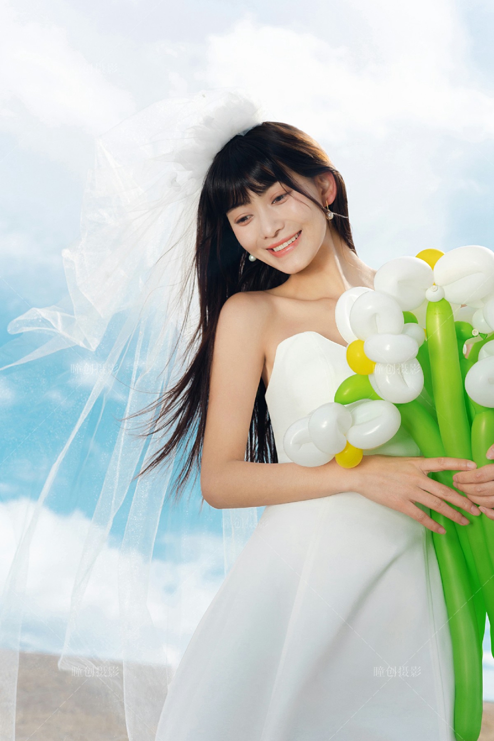 送你一束花_成都婚纱摄影