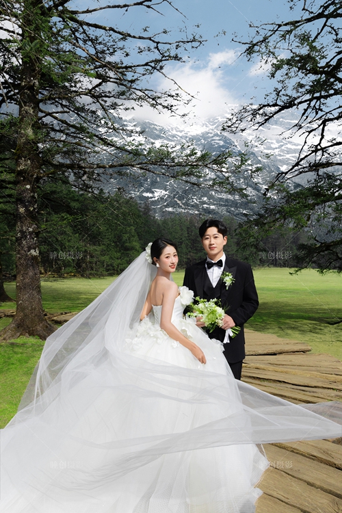 远山恋曲_成都婚纱摄影