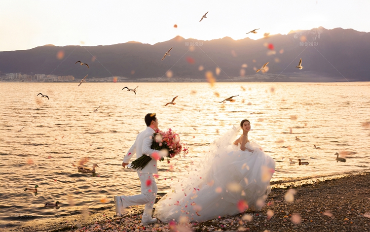 37°的海边_成都婚纱摄影