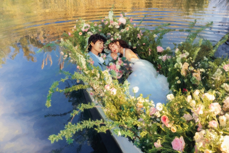 阿斯涅尔的塞纳河_成都婚纱摄影