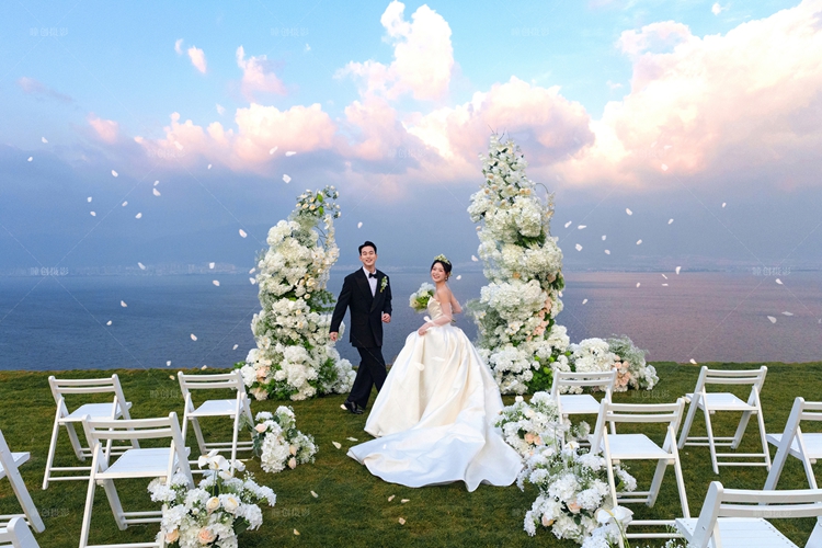 海边的婚礼_成都婚纱摄影