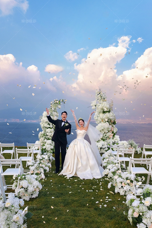 海边的婚礼_成都婚纱摄影
