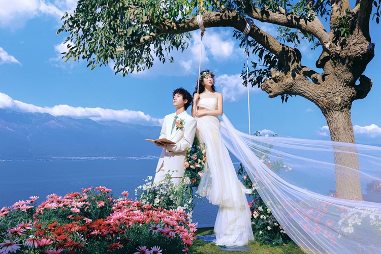 秋千_成都婚纱摄影