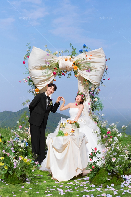 甜心结_成都婚纱摄影