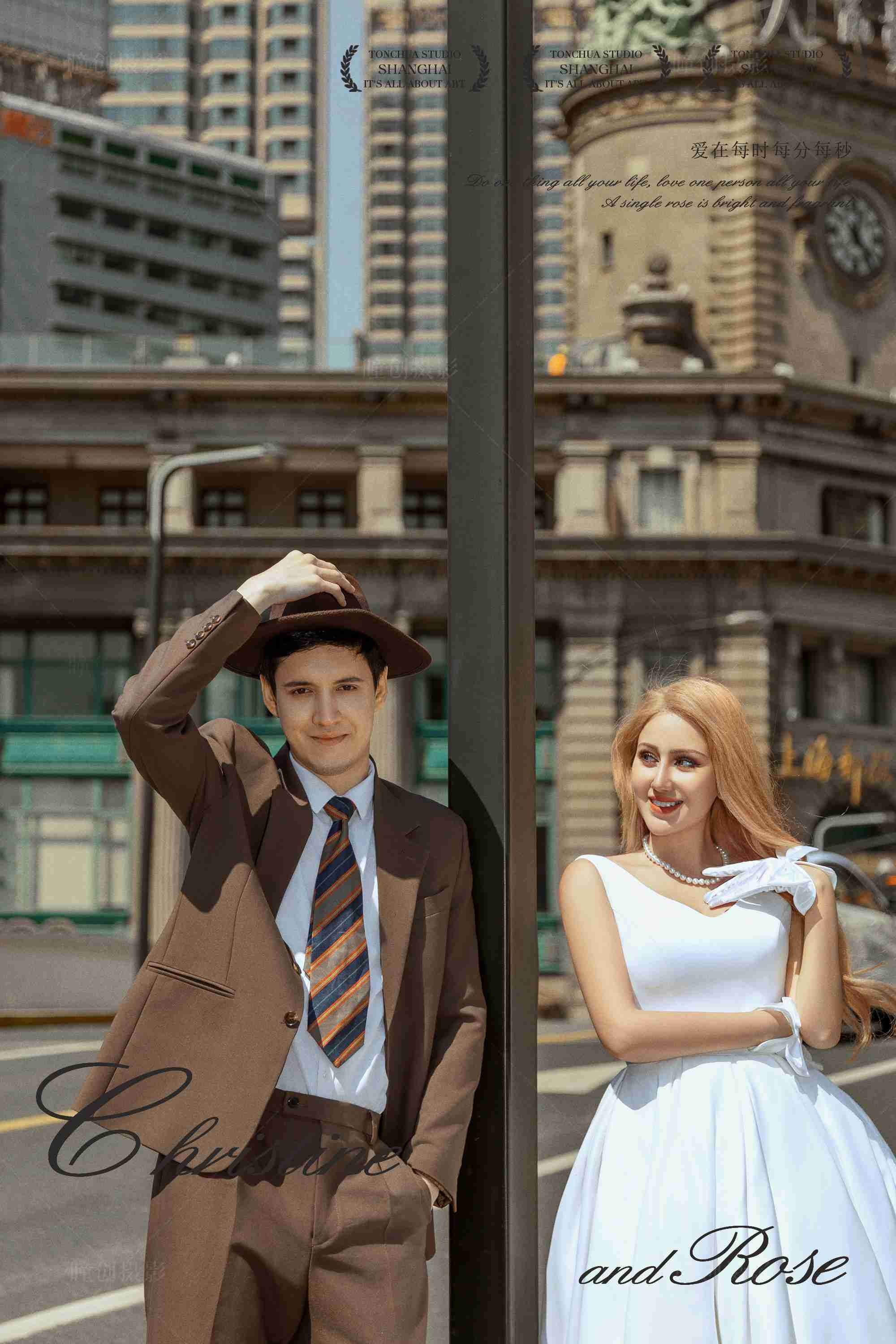 克丽斯汀与玫瑰_成都婚纱摄影