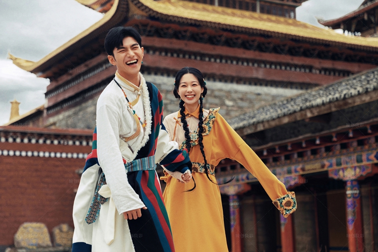 一路格桑花_成都婚纱摄影