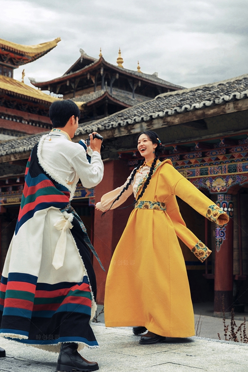 一路格桑花_成都婚纱摄影