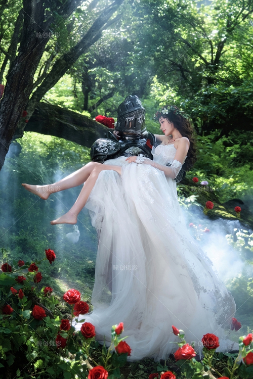 玫瑰骑士_成都婚纱摄影