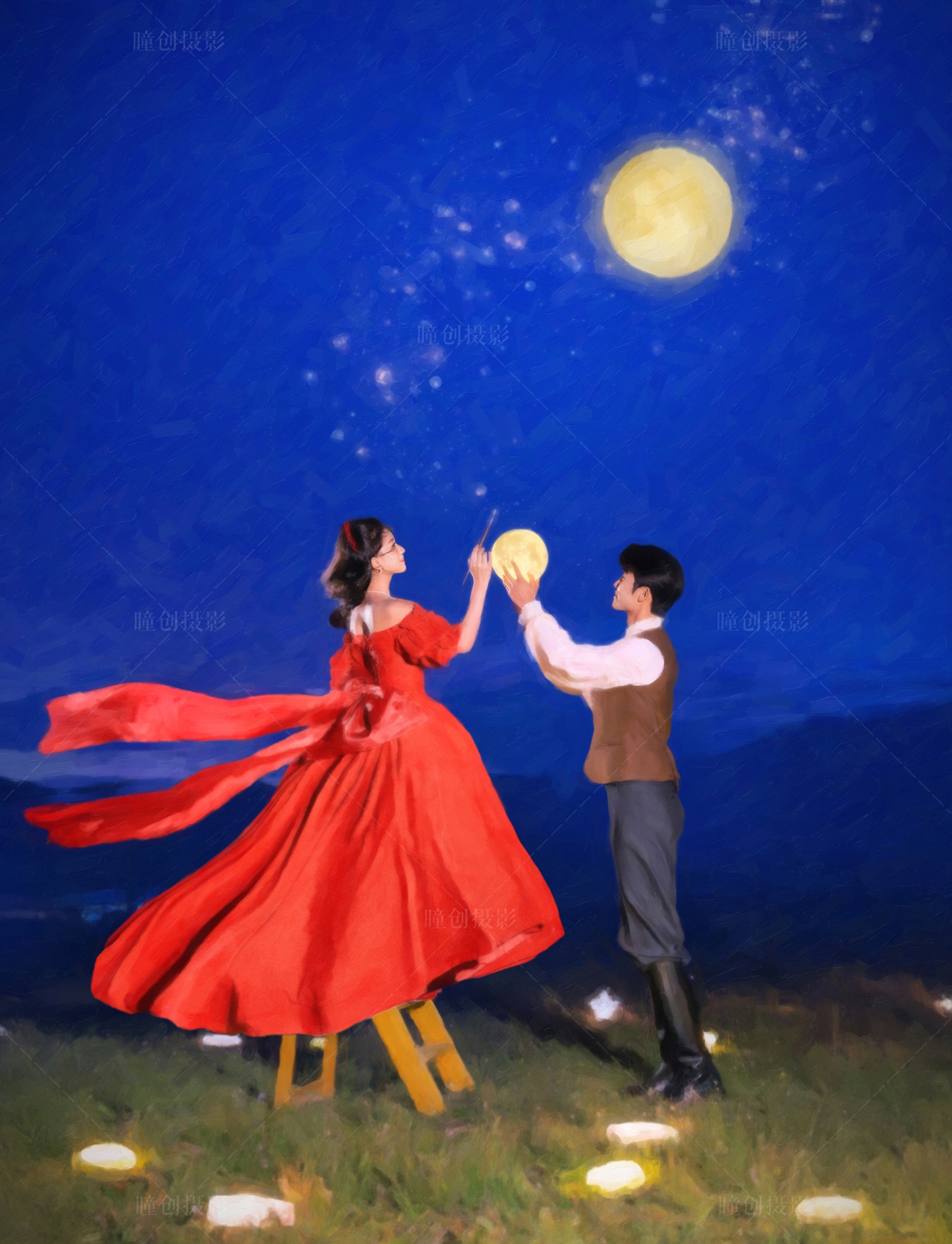 星月奇缘_成都婚纱摄影