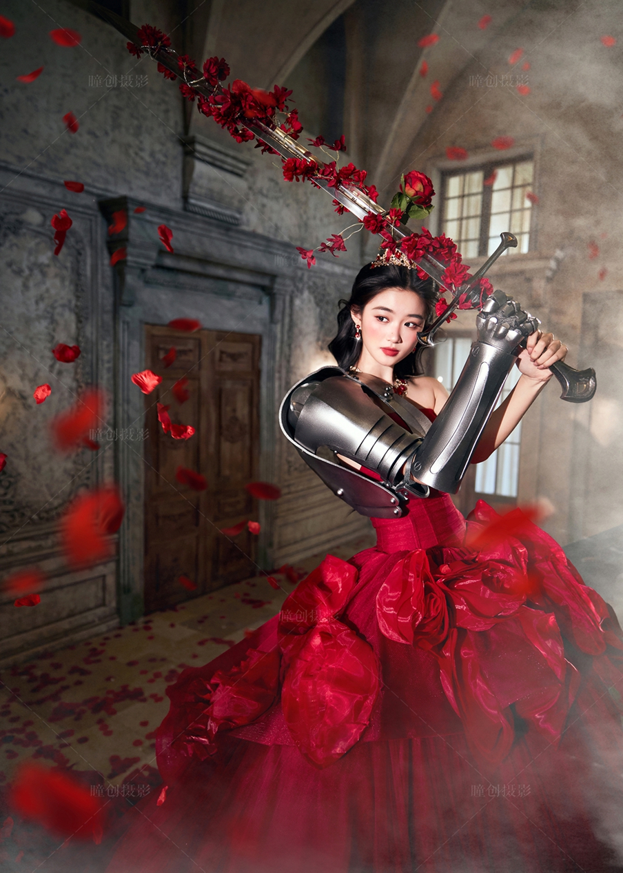 斯嘉丽骑士_成都婚纱摄影